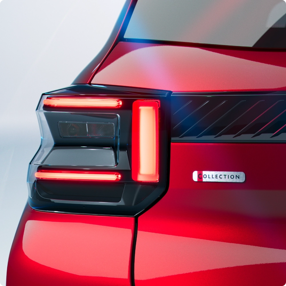 Seitenansicht des fahrenden Citroën C3 Kompakt-SUV, das modernes urbanes Design für agile, selbstbewusste und erschwingliche Alltagsmobilität präsentiert.